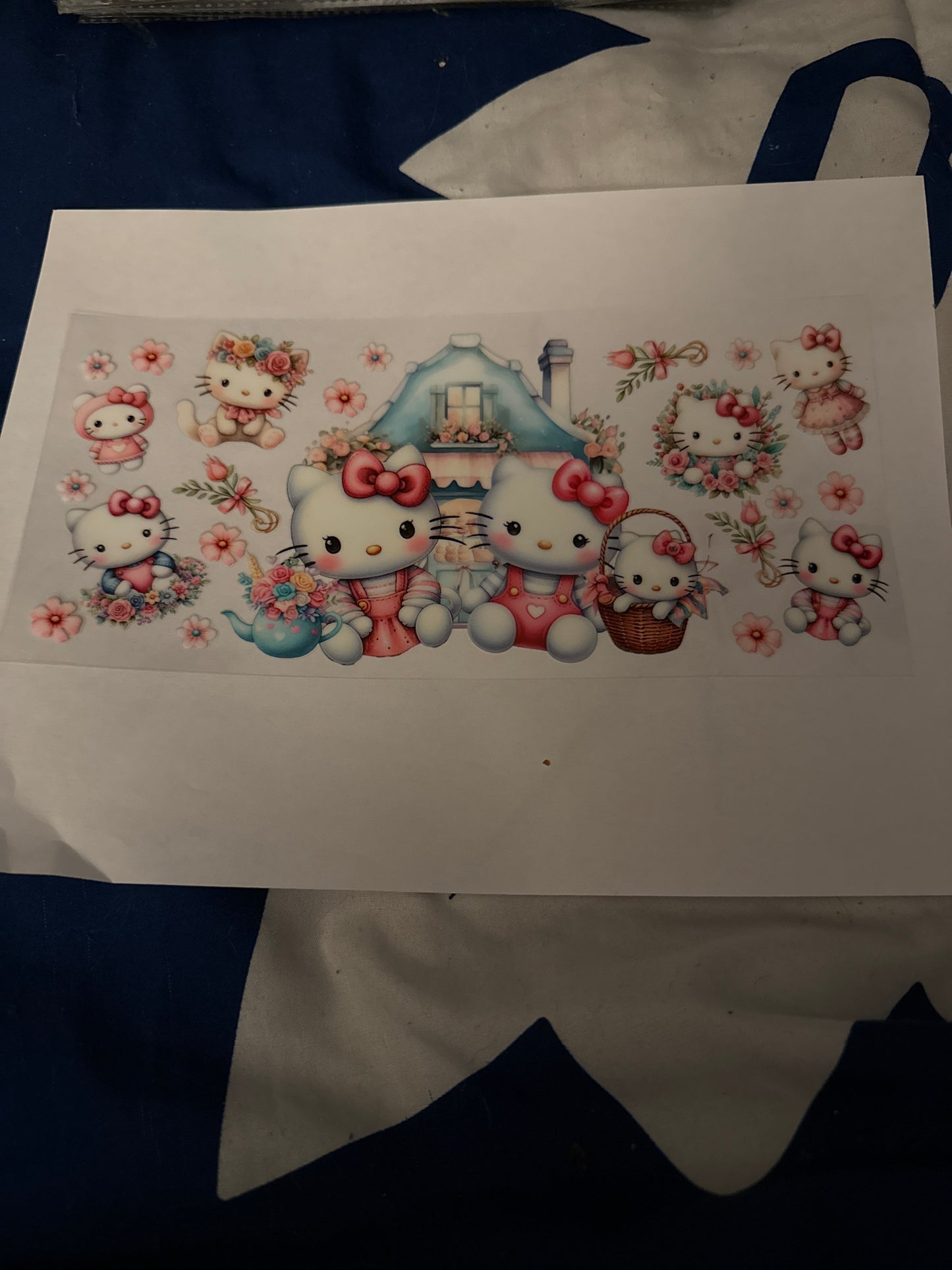 16oz hello kitty decal