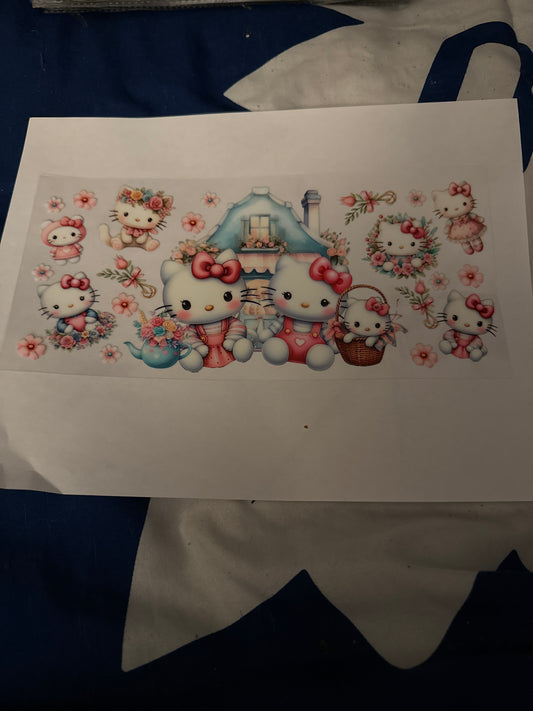 16oz hello kitty decal