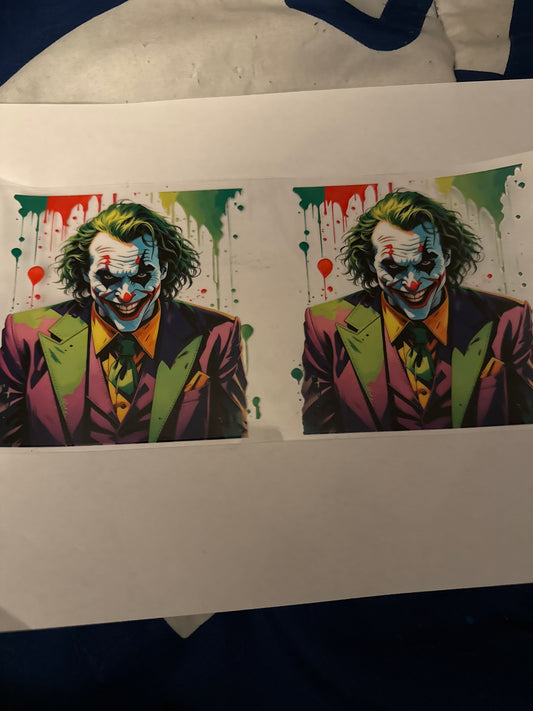 16oz Joker decal