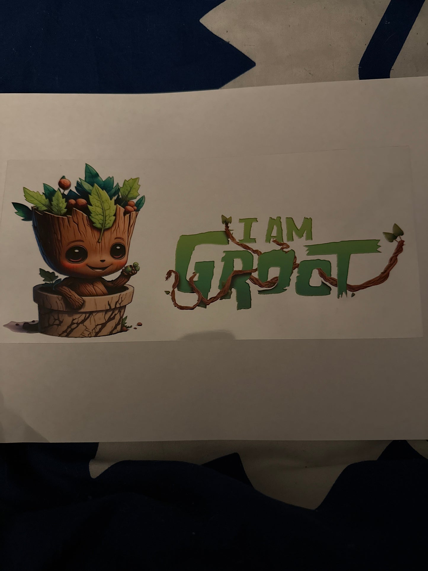 16oz Groot decal