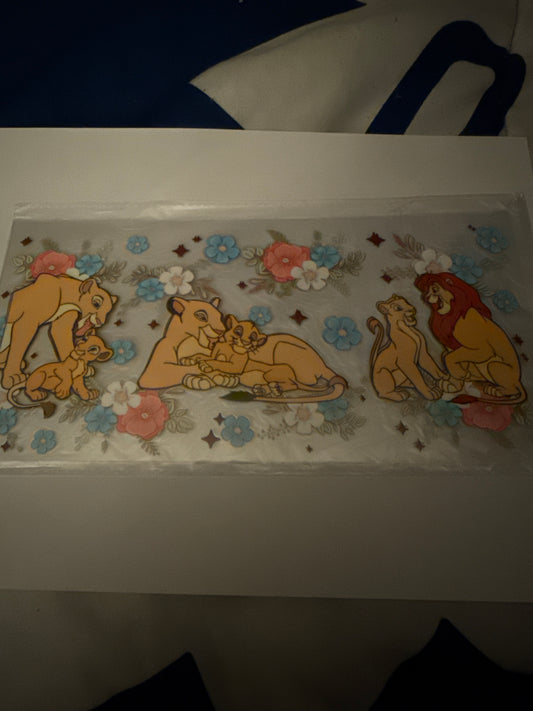 16oz Lion King Decal