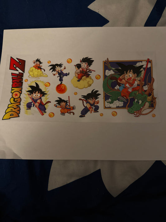 16oz dragonball z decal